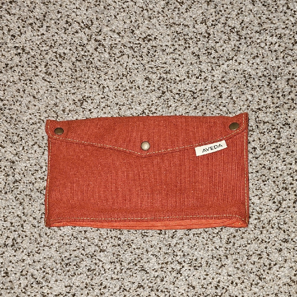 Aveda Terracotta Fabric Pouch